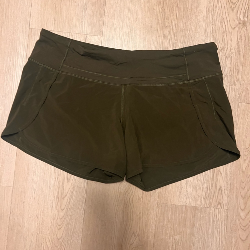 Lululemon Olive Green shorts
